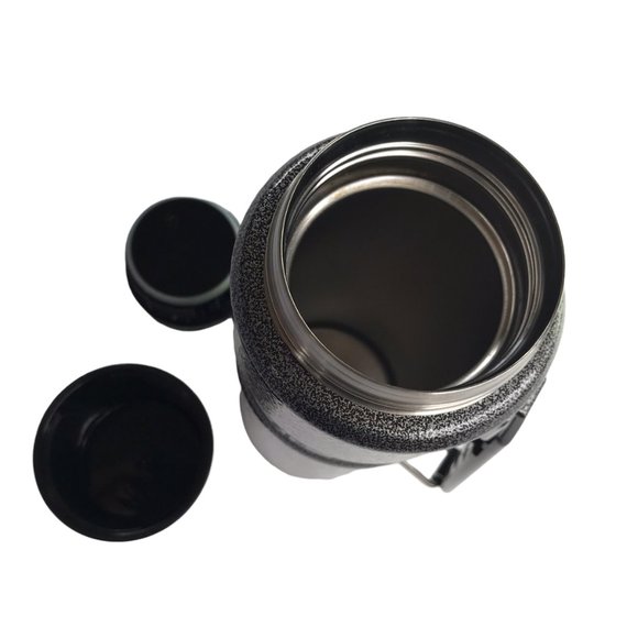 STANLEY Thermos with Lid,  Large, Silver Metal Stainless Steel. 1 Qt. - Picture 8 of 13